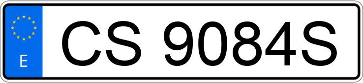 Numer rejestracyjny CS9084S posiada NISSAN PATROL