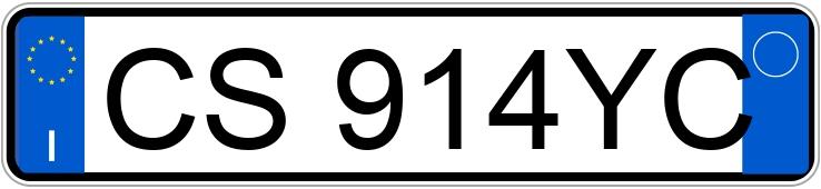 Numer rejestracyjny CS914YC posiada MINI Mini 2a serie