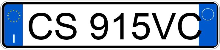 Numer rejestracyjny CS915VC posiada BMW Serie 1 120d cat 5P Futura (120 kw)