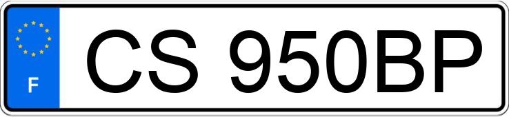 Numer rejestracyjny CS950BP posiada CITROEN BERLINGO II