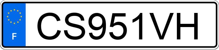 Numer rejestracyjny CS951VH posiada CITROEN C4 II