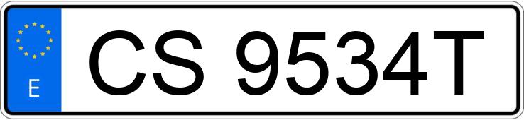 Numer rejestracyjny CS9534T posiada SUZUKI SJ410 SAMURAI