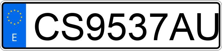 Numer rejestracyjny CS9537AU posiada OPEL ASTRA