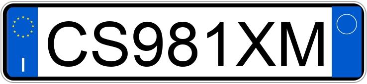 Numer rejestracyjny CS981XM posiada TOYOTA Yaris Numer rejestracyjny CS981XM posiada TOYOTA Yaris