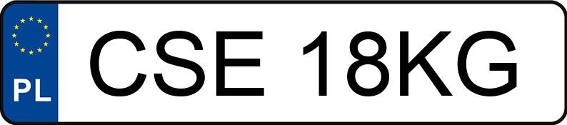 Numer rejestracyjny CSE 18KG posiada SKODA Felicia Kat. 1.6t Felicia Kat. 1.6t - CSE18KG