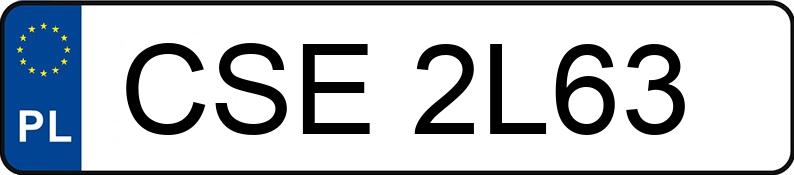 Numer rejestracyjny CSE 2L63 posiada FORD Kuga 2.0 CRD MR`08 E5 Trend - CSE2L63
