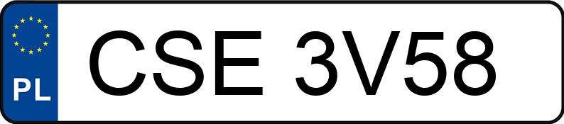Numer rejestracyjny CSE 3V58 posiada VOLVO S40 - CSE3V58