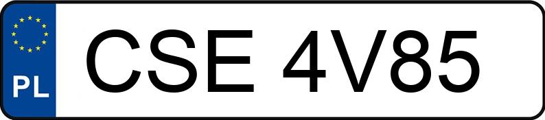 Numer rejestracyjny CSE 4V85 posiada MERCEDES-BENZ E 220 CDI BlueEFFICIENCY MR`09 E5 212 E 220 CDI BlueEFFICIENCY MR`09 E5 212 - CSE4V85