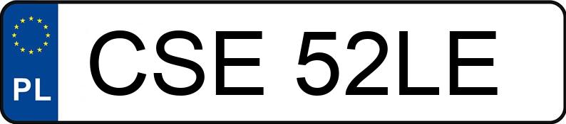 Numer rejestracyjny CSE 52LE posiada PEUGEOT Partner HDI 2.0t Husky - CSE52LE Numer rejestracyjny CSE 52LE posiada PEUGEOT Partner HDI 2.0t Husky - CSE52LE