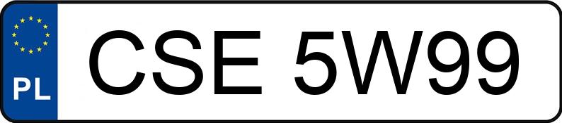 Numer rejestracyjny CSE 5W99 posiada CITROEN C4 GRAND PICASSO - CSE5W99 Numer rejestracyjny CSE 5W99 posiada CITROEN C4 GRAND PICASSO - CSE5W99