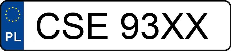 Numer rejestracyjny CSE 93XX posiada OPEL Meriva 1.4 MR`06 E4 Essentia - CSE93XX Numer rejestracyjny CSE 93XX posiada OPEL Meriva 1.4 MR`06 E4 Essentia - CSE93XX