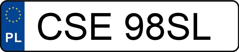 Numer rejestracyjny CSE 98SL posiada OPEL ASTRA - CSE98SL