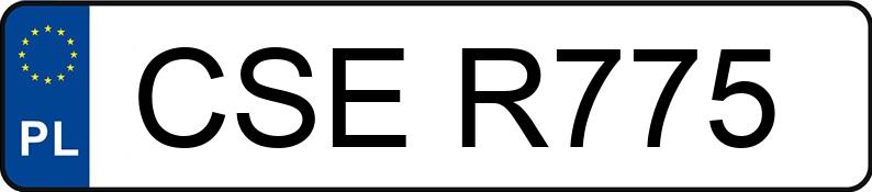 Numer rejestracyjny CSE R775 posiada FSO-WARSZAWA POLONEZ CARO 1.6 - CSER775