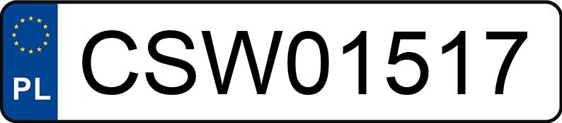 Numer rejestracyjny CSW 01517 posiada TOYOTA AVENSIS - CSW01517 Numer rejestracyjny CSW 01517 posiada TOYOTA AVENSIS - CSW01517