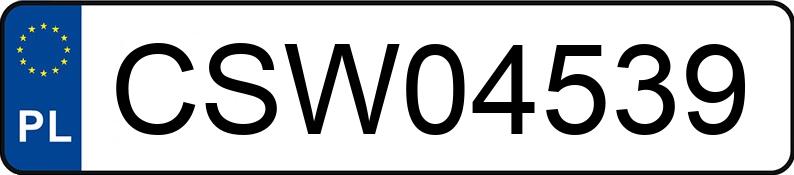 Numer rejestracyjny CSW 04539 posiada AUDI A4 1.6 Kat. B5 Aut. - CSW04539 Numer rejestracyjny CSW 04539 posiada AUDI A4 1.6 Kat. B5 Aut. - CSW04539