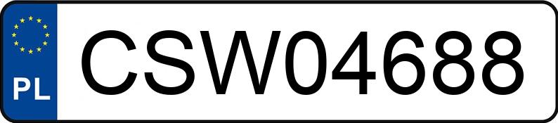 Numer rejestracyjny CSW 04688 posiada BMW Z 3 Roadster 1.8 Kat. E36 Z 3 Roadster 1.8 Kat. E36 - CSW04688