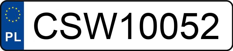 Numer rejestracyjny CSW 10052 posiada MERCEDES-BENZ E 240 Kat. 210 Elegance - CSW10052