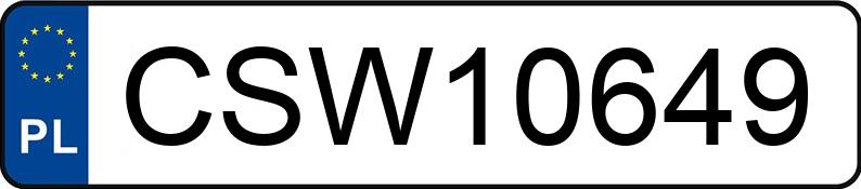 Numer rejestracyjny CSW 10649 posiada FORD Focus C-Max 1.8 MR`03 E3 Trend - CSW10649