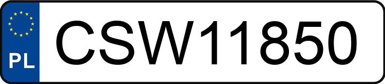 Numer rejestracyjny CSW 11850 posiada AUDI A4 1.9 TDi Kat. MR`00 E3 8E A4 1.9 TDi Kat. MR`00 E3 8E - CSW11850