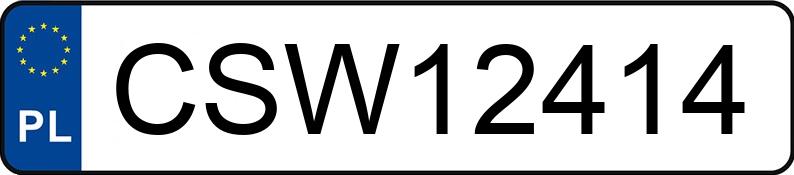 Die Registrierungsnummer CSW 12414 hat BMW 320 Touring Diesel Kat. MR`01 E3 E46 320 Touring Diesel Kat. MR`01 E3 E46 - CSW12414