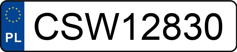 Реєстраційний номер CSW 12830 має OPEL Mokka MR`21 E6 Mokka S&S - CSW12830