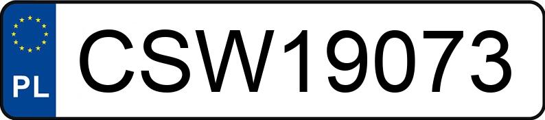 Numer rejestracyjny CSW 19073 posiada BMW X5 Diesel MR`18 E6 G05 xDrive25d Step - CSW19073