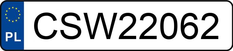 Numer rejestracyjny CSW 22062 posiada BMW X3 2.0 Diesel MR`04 E3 E83 X3 2.0 Diesel MR`04 E3 E83 - CSW22062