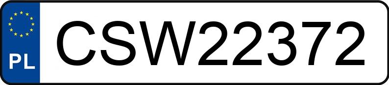 Numer rejestracyjny CSW 22372 posiada FORD FT 300 V185 2.0 TDE Kat. MR`00 E3 3.0t L GLX - CSW22372