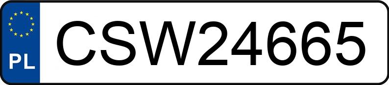 Registreringsnummeret CSW 24665 har VOLVO V50 - CSW24665