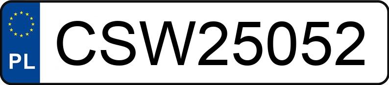 Numer rejestracyjny CSW 25052 posiada FORD Mondeo 1.8i MR`01 E3 Trend X - CSW25052