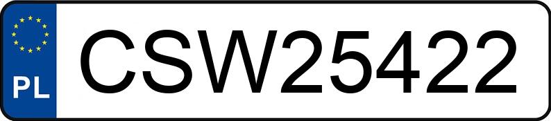 Numer rejestracyjny CSW 25422 posiada AUDI A3 Sportback 2.0 TDi DPF MR`09 E4 8P Ambiente - CSW25422