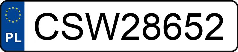 Numer rejestracyjny CSW 28652 posiada BMW 530 Diesel MR`03 E3 E60 530 Diesel MR`03 E3 E60 - CSW28652 Numer rejestracyjny CSW 28652 posiada BMW 530 Diesel MR`03 E3 E60 530 Diesel MR`03 E3 E60 - CSW28652