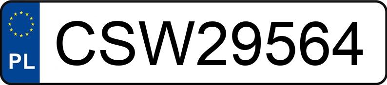 Numer rejestracyjny CSW 29564 posiada VOLKSWAGEN Tiguan NF 1.4 TSI MR`16 E6 Trendline - CSW29564 Numer rejestracyjny CSW 29564 posiada VOLKSWAGEN Tiguan NF 1.4 TSI MR`16 E6 Trendline - CSW29564