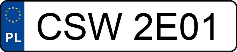 RegistreringsnummerCSW 2E01 har AUDI A4 1.9 TDi Kat. B5 A4 1.9 TDi Kat. B5 - CSW2E01