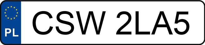 Die Registrierungsnummer CSW 2LA5 hat BARTON Skutery do 50 Primo - CSW2LA5 Die Registrierungsnummer CSW 2LA5 hat BARTON Skutery do 50 Primo - CSW2LA5