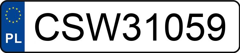 Numer rejestracyjny CSW 31059 posiada CITROEN Berlingo II 1.6 HDI MR`12 E5 1.9t Berlingo II 1.6 HDI MR`12 E5 1.9t - CSW31059