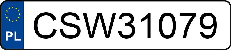 Numer rejestracyjny CSW 31079 posiada PEUGEOT Expert Tepee 1.6 HDI MR`07 E4 2.8t L1 Trendy mixt - CSW31079