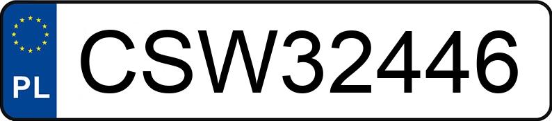 Numer rejestracyjny CSW 32446 posiada BMW 320D - CSW32446 Numer rejestracyjny CSW 32446 posiada BMW 320D - CSW32446