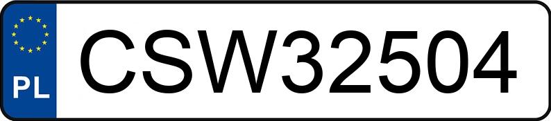 Numer rejestracyjny CSW 32504 posiada BMW 318 Touring Diesel DPF MR`06 E4 E91 318 Touring Diesel DPF MR`06 E4 E91 - CSW32504