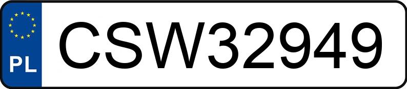 Numer rejestracyjny CSW 32949 posiada VOLVO FH VTC3T - CSW32949 Numer rejestracyjny CSW 32949 posiada VOLVO FH VTC3T - CSW32949