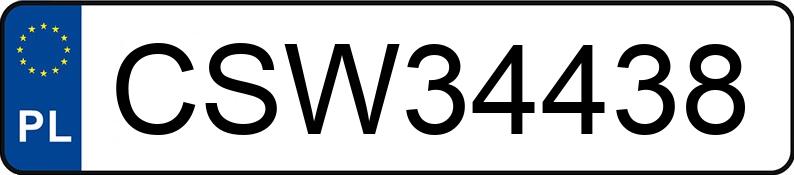 Numer rejestracyjny CSW 34438 posiada BMW 320I - CSW34438 Numer rejestracyjny CSW 34438 posiada BMW 320I - CSW34438