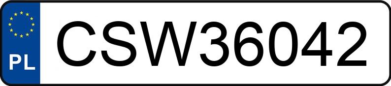 Numer rejestracyjny CSW 36042 posiada FORD Fiesta 1.4i MR`02 E3 Trend - CSW36042