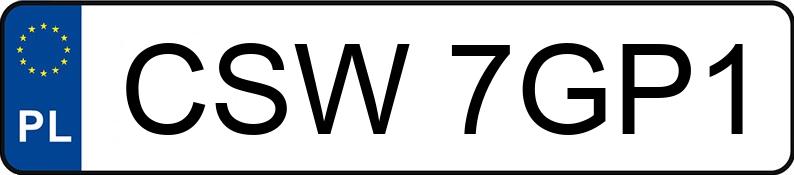 Numer rejestracyjny CSW 7GP1 posiada JUNAK Motorowery 901 - CSW7GP1