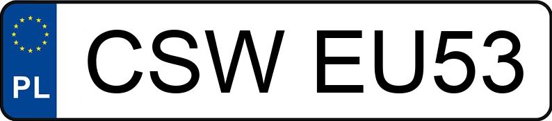 Numer rejestracyjny CSW EU53 posiada VOLKSWAGEN Bora 1.6 MR`98 E3 Basis - CSWEU53