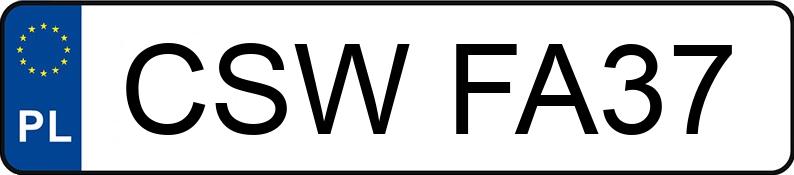 Numer rejestracyjny CSW FA37 posiada BMW 318i Compact Kat. MR`01 E3 E46 318i Compact Kat. MR`01 E3 E46 - CSWFA37 Numer rejestracyjny CSW FA37 posiada BMW 318i Compact Kat. MR`01 E3 E46 318i Compact Kat. MR`01 E3 E46 - CSWFA37