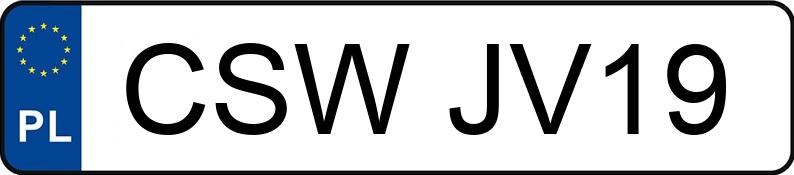 O número de registro CSW JV19 tem FORD Focus 1.8 TDdi MR`02 E3 Comfort - CSWJV19