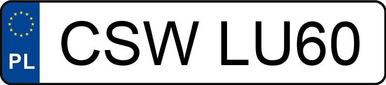 Numer rejestracyjny CSW LU60 posiada MAZDA 6 - 2.0 MR`02 E3 Touring - CSWLU60 Numer rejestracyjny CSW LU60 posiada MAZDA 6 - 2.0 MR`02 E3 Touring - CSWLU60