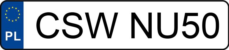 Numer rejestracyjny CSW NU50 posiada OPEL Astra III GTC 1.9 CDTI MR`04 E4 Enjoy Aut. - CSWNU50