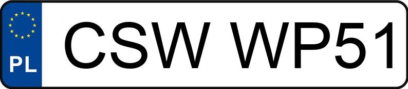Numer rejestracyjny CSW WP51 posiada VOLKSWAGEN GOLF 1.8 - CSWWP51 Numer rejestracyjny CSW WP51 posiada VOLKSWAGEN GOLF 1.8 - CSWWP51