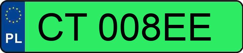 Numer rejestracyjny CT 008EE posiada TESLA Model 3 MR`24 Long Range 78kWh CVT - CT008EE Numer rejestracyjny CT 008EE posiada TESLA Model 3 MR`24 Long Range 78kWh CVT - CT008EE